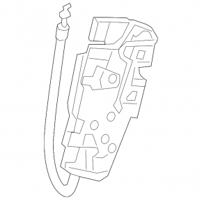 Front right door lock Mercedes H247 GLA 20-26