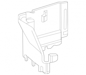 Front battery cover for Mercedes GLA 14-18