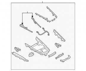 Mazda CX-9 Center Console Trim 16-23