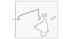 Nissan Cube 08-14 Coolant Expansion Tank