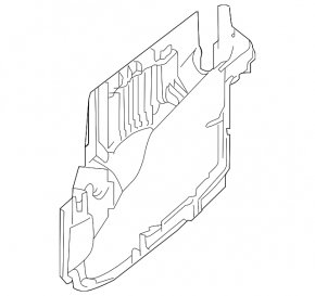 Nissan Altima 2007-12 2.5, 3.5 hp underhood fuse box housing