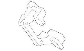 Rear left caliper bracket Ford C-max MK2 13-18 rusty