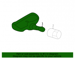 Mitsubishi Outlander 14-21 Wheel Pressure Sensor