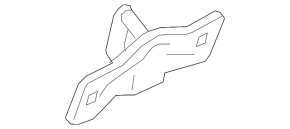 Audi A6 C7 12-18 Trunk Lid Lock Bracket