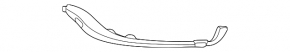 Right front bumper molding for Toyota RAV4 Prime 2021-2024