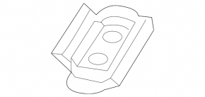 Steering rack bracket front left Honda Insight 19-22
