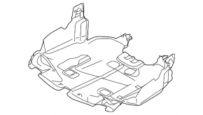 Engine protection Subaru Impreza WRX GH 08-14 2.5T