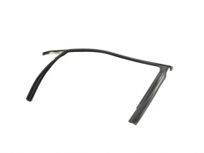Upper door molding front left Jeep Cherokee KL 14- matte with glass seal