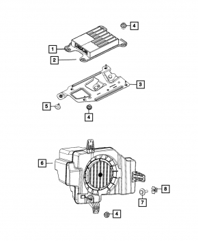 Jeep Grand Cherokee WL 21-25 Long Audio Amplifier