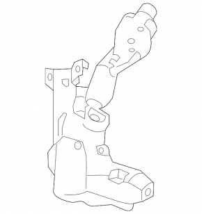 Honda CRV 20-22 hybrid washer reservoir without neck