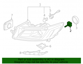 Lincoln MKX 16-18 Xenon Headlight Bulb