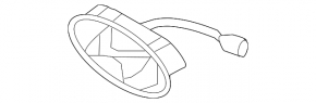 Hyundai Sonata 18-18 Trunk Release Button Emblem Black