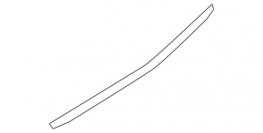 Trunk lid molding Mercedes E-class W212 10-16