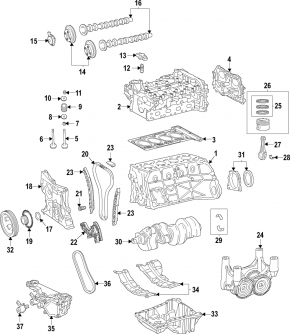 Mercedes A-class V177 19-22 2.0T piston h:52.5 d:83.0