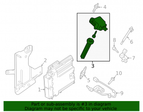 Ignition Coil Ford Edge 15-19 2.7T