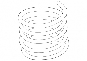 Front right spring Mitsubishi Galant 04-10
