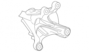Right Engine Mount Bracket for BMW 2 Series G42 2023-2025 3.0L Twin-Turbo, RWD, With M4. RWD, With M4. AWD, 3.0L Twin-Turbo, AWD, 2023-2025