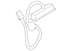 Nissan Rogue Sport 17-22 keyless trunk release button