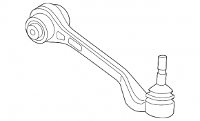 Lower control arm, front left, rear, BMW i4 21-25 Edrive35, edrive40, I4. Edrive35, 40