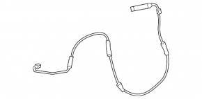 Brake pad wear sensor rear right BMW 3 G20 19-
