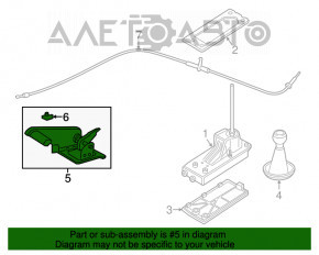 Parking Brake Lever Mini Cooper Countryman R60 10-16