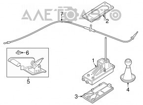 Parking Brake Lever Mini Cooper Countryman R60 10-16