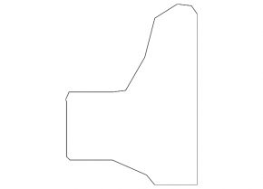 Left headlight mounting bracket for Toyota Land Cruiser 2008-2015 pre-rest, metal
