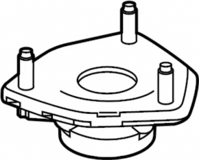 Shock absorber support rear left Infiniti Q50 14-24