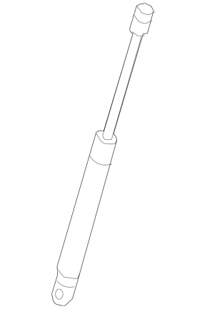 Shock absorber trunk door left VW Tiguan 18-