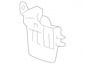Mudguard threshold rear right Honda CRV 12-16