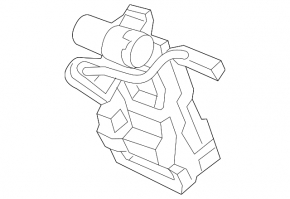Honda CRV 17-22 tailgate lock with soft-close, water-resistant