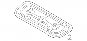 Hood insulation Hyundai Santa FE 19-23
