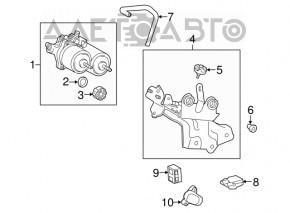 Brake Pedal Sensor Toyota Highlander 08-13