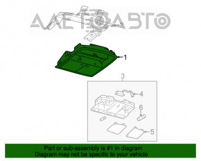 Front Ceiling Light Mazda3 MPS 09-13