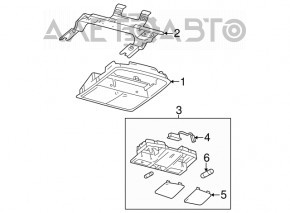 Front Ceiling Light Mazda3 MPS 09-13