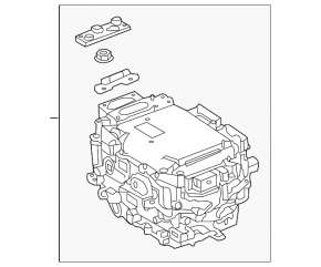 Inverter Toyota Rav4 16-18 hybrid