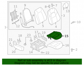 Passenger seat Mazda CX-5 17- without airbag, cloth black, mechanical, for dry cleaning