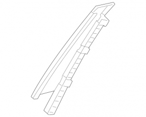 Door trim side rear left Mercedes GLA 15-20