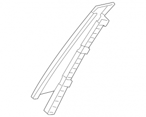 Door trim side rear left Mercedes GLA 15-20