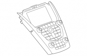 GMC Terrain 10-17 Control Panel Navigation, Heated