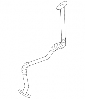 Hyundai Santa FE 21-23 2.5T Turbocharger Oil Drain Pipe