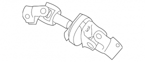 Steering joint Subaru XV Crosstrek 18-23