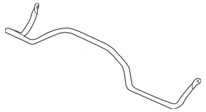 Rear stabilizer bar for Mitsubishi Outlander 2013 AWD, for 3 rows of seats