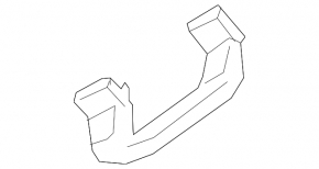 Front right ceiling handle Chevrolet Bolt 17- gray