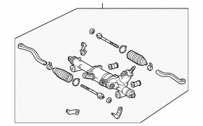 Steering rack Lexus GS450h 06-07