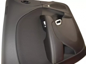 Door trim card front left Dodge Challenger 15-23 rest, leather, black, ALPINE, scratches