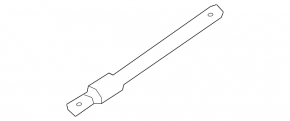 Left hood shock absorber for Hyundai Sonata 11-15