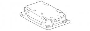 Ceiling light rear Lexus NX200t NX300 NX300h 15-21 black, without sunroof