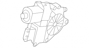 Front left window motor for Kia Sorento 2021-2025