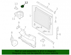 Porsche Panamera 10-16 Coolant Expansion Tank Cap